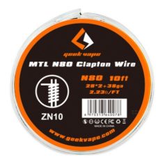 GeekVape N80 MTL Clapton 28GA*2+38GA ellenálláshuzal ZN10