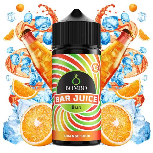 Bombo Bar Juice Orange Soda 100ml shortfill