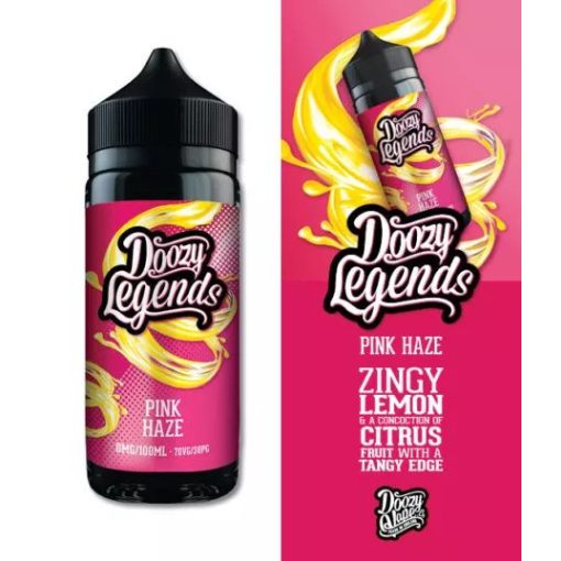 Doozy Vape Co Legends Pink Haze 100ml shortfill