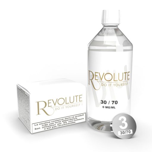 Revolute 30PG/70VG 3mg/ml 1.000ml nikotinos alapfolyadék