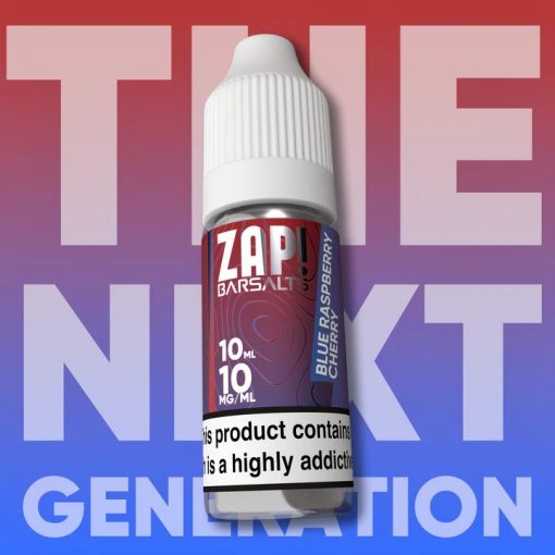 ZAP! Juice Bar Salt Blue Raspberry Cherry 10ml 10mg/ml nikotinsó