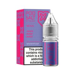 Pod Salt Nexus Grape Berry Burst 10ml 10mg/ml nikotinsó