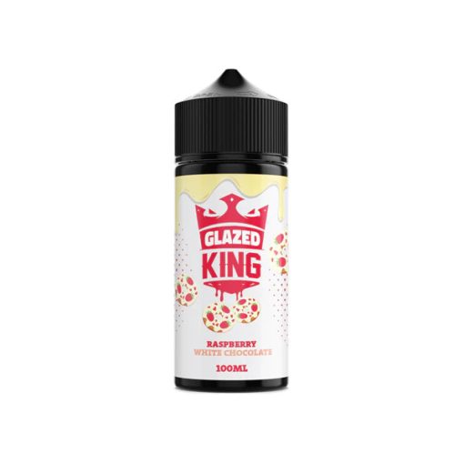 King E-Liquids Glazed King Raspberry White Chocolate 100ml shortfill