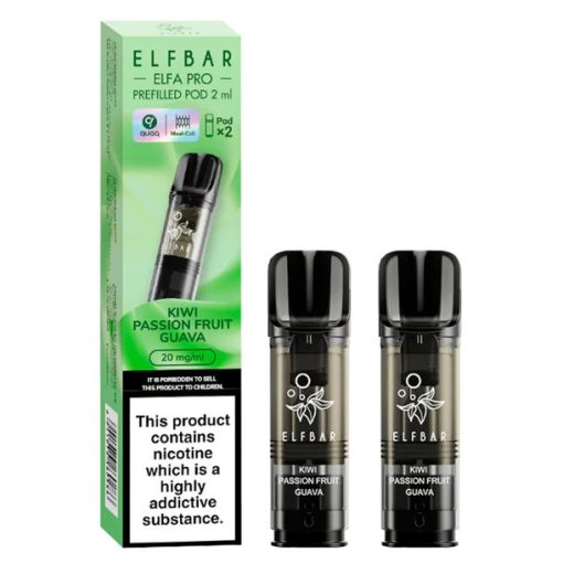 ELFA Pro Kiwi Passion Fruit Guava 10mg/ml prefilled pod cartridge 2pcs