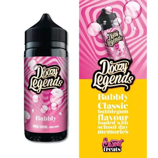 Doozy Vape Co Legends Bubbly 100ml shortfill