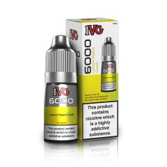 IVG 6000 Lemon Peach Crush 10ml 20mg/ml nikotinsó