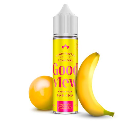 [Kifutott] Scandal Flavors Good View Bubble Gum Banana 20ml aroma