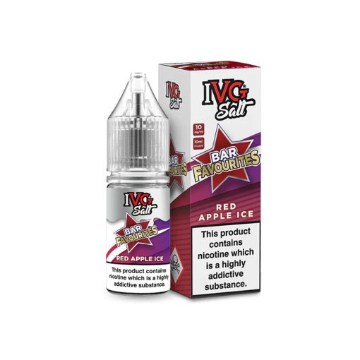 IVG Bar Favourites Red Apple Ice 10ml 20mg/ml nikotinsó