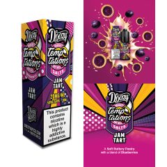 Doozy Vape Co Temptations Jam Tart 10ml 10mg/ml nikotinsó