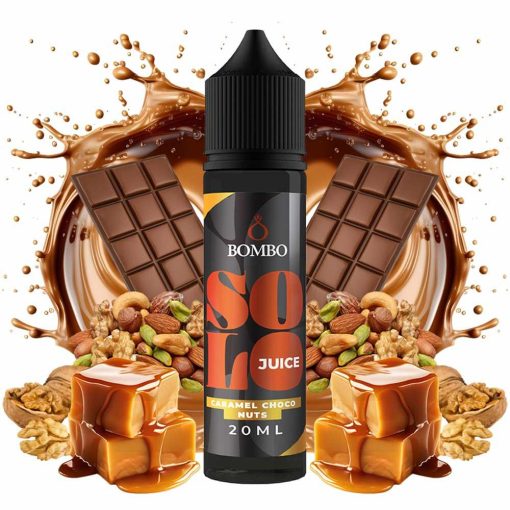 Bombo Solo Juice Caramel Choco Nuts 20ml longfill