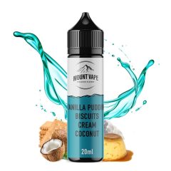   [Kifutott] Mount Vape Vanilla Pudding Biscuits Cream Coconut 20ml longfill