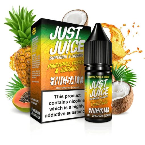 Just Juice Pineapple, Papaya & Coconut 10ml 11mg/ml nikotinsó