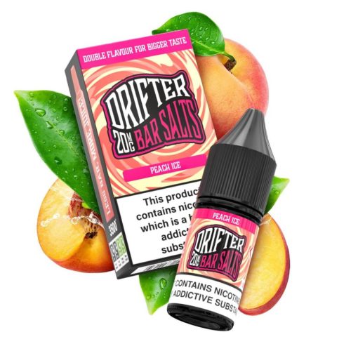 Juice Sauz Drifter Peach Ice 10ml 20mg/ml nikotinsó