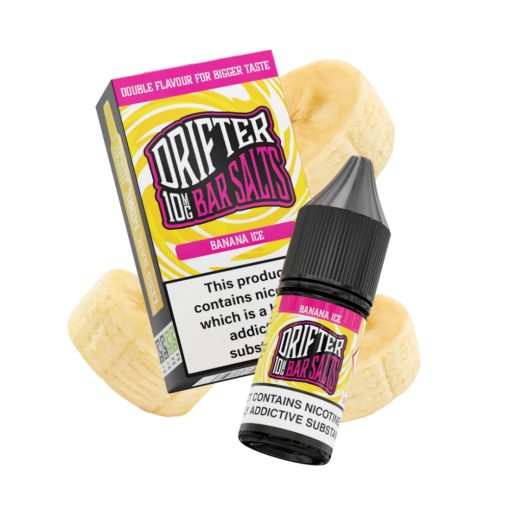 Juice Sauz Drifter Banana Ice 10ml 20mg/ml nikotinsó