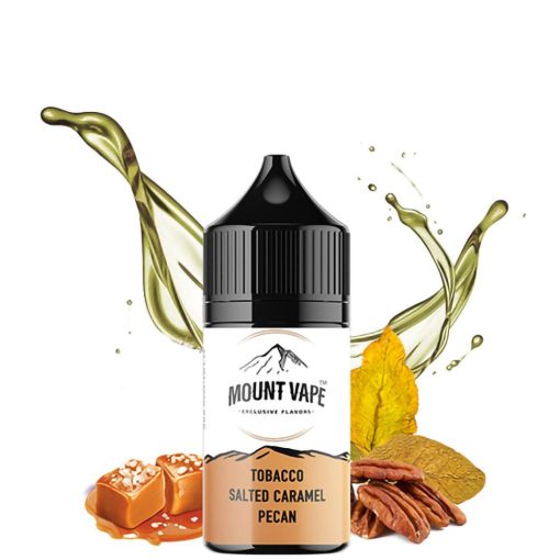 Mount Vape Tobacco Salted Caramel Pecan 10ml longfill