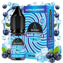 Bombo Bar Juice Ultra Blueberry 10ml 10mg/ml nikotinsó