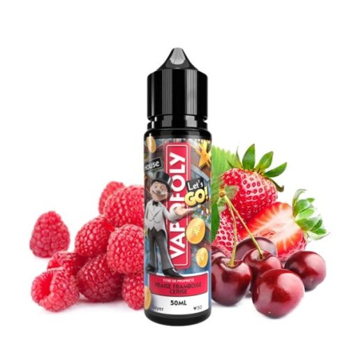 Vapofoly Fraise Framboise Cerise 50ml shortfill