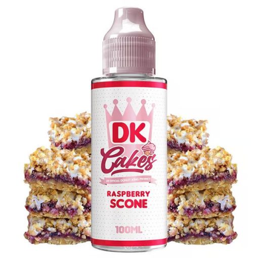 Donut King Cakes Raspberry Scone 100ml shortfill