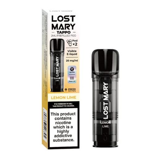 Lost Mary Tappo Lemon Lime előretöltött podfej 20mg/ml 2db