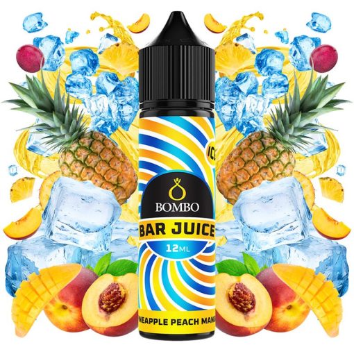 Bombo Bar Juice Pineapple Peach Mango 12ml longfill