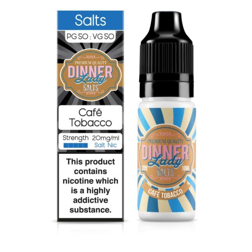 Dinner Lady Café Tobacco 10ml 20mg/ml nikotinsó