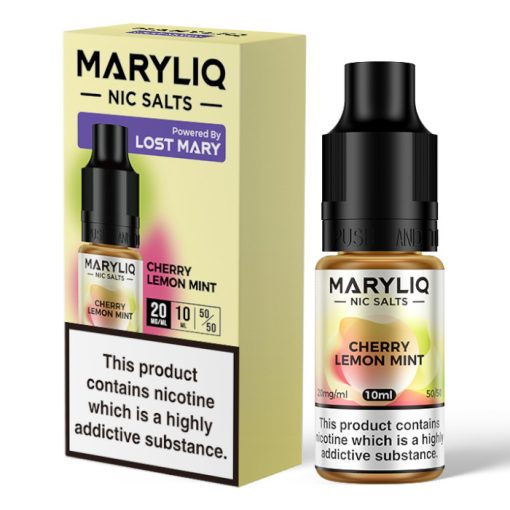 Maryliq Cherry Lemon Mint 10ml 10mg/ml nikotinsó