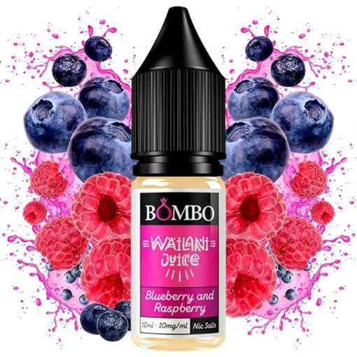 Bombo Wailani Juice Blueberry and Raspberry 10ml 10mg/ml nikotinsó