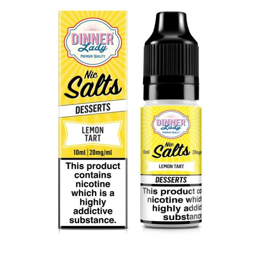 Dinner Lady Lemon Tart 10ml 20mg/ml nicsalt