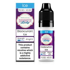 Dinner Lady Blackcurrant Ice 10ml 6mg/ml eliquid