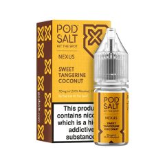 Pod Salt Nexus Sweet Tangerine Coconut 10ml 10mg/ml nicsalt