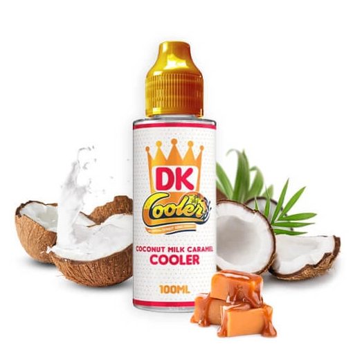 Donut King Cooler Coconut Milk Caramel 100ml shortfill