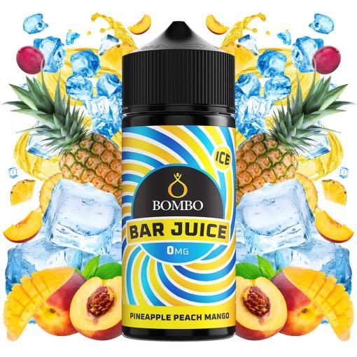 Bombo Bar Juice Pineapple Peach Mango 100ml shortfill