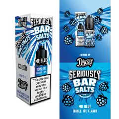   Doozy Vape Co Seriously Bar Salts Mr Blue 10ml 10mg/ml nikotinsó