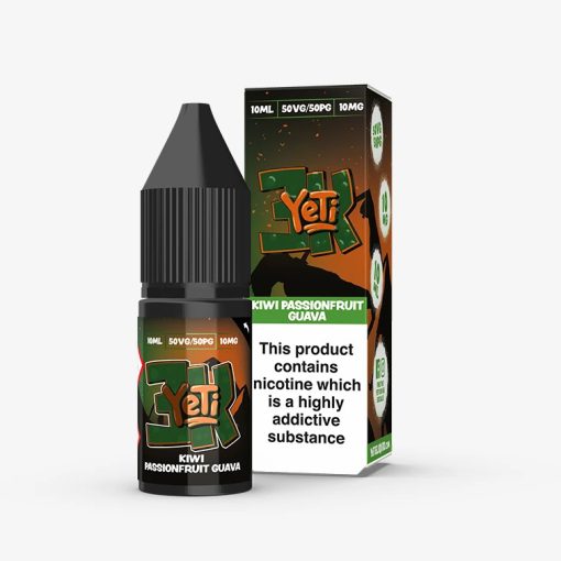 Yeti Kiwi Passionfruit Guava 10ml 10mg/ml nikotinsó