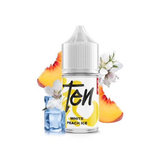 Ghost Bus Club Ten White Peach Ice 10ml aroma