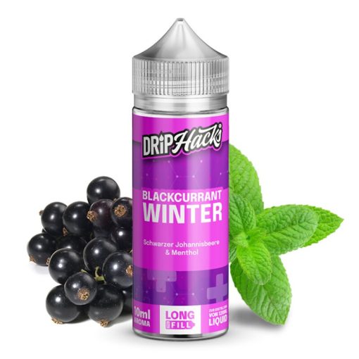 [Kifutott] Drip Hacks Blackcurrant Winter 10ml aroma