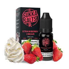 Sukka Salts Strawberry Cream 10ml 20mg/ml nikotinsó