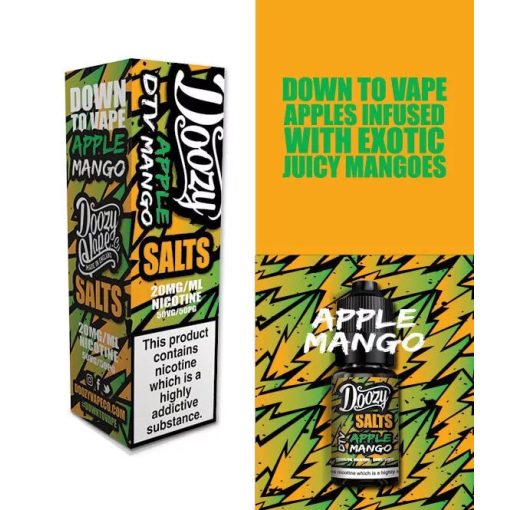 Doozy Vape Co Salts Apple Mango 10ml 10mg/ml nikotinsó