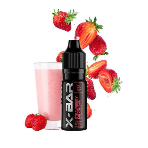 X-Bar Strawberry Milkshake 10ml 10mg/ml nikotinsó