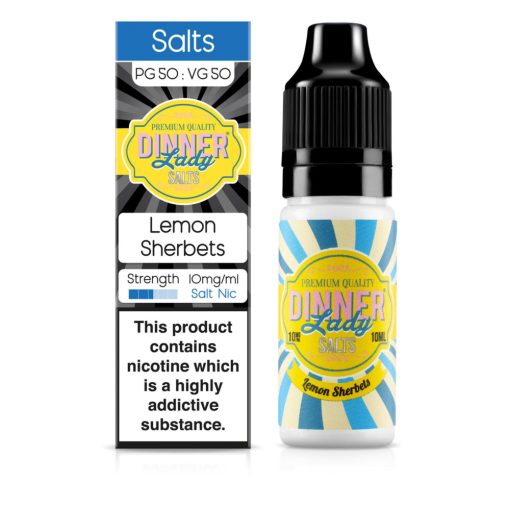 Dinner Lady Lemon Sherberts 10ml 10mg/ml nicsalt