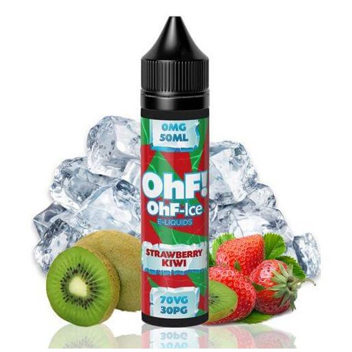 OhF! Ice Strawberry Kiwi 50ml shortfill (30PG/70VG)