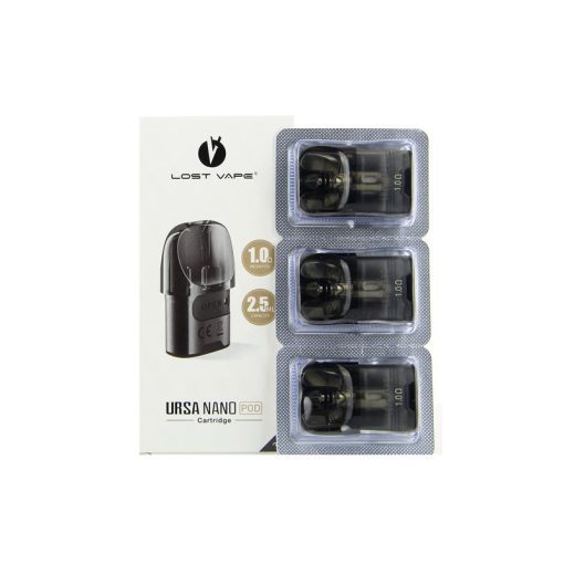 Lost Vape Ursa Nano / Ursa Baby / Ursa Nano Pro Pod Cartridge 1ohm 3pcs