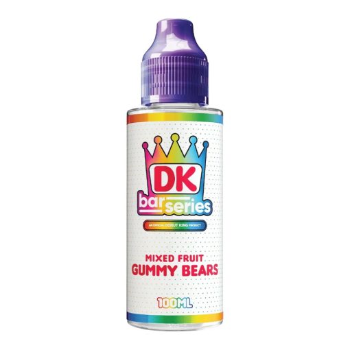 [Kifutott] Donut King Bar Series Mixed Fruit Gummy Bears 100ml shortfill