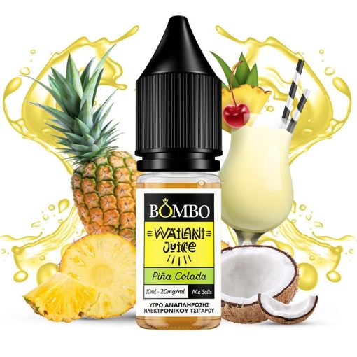 Bombo Wailani Juice Pina Colada 10ml 10mg/ml nikotinsó