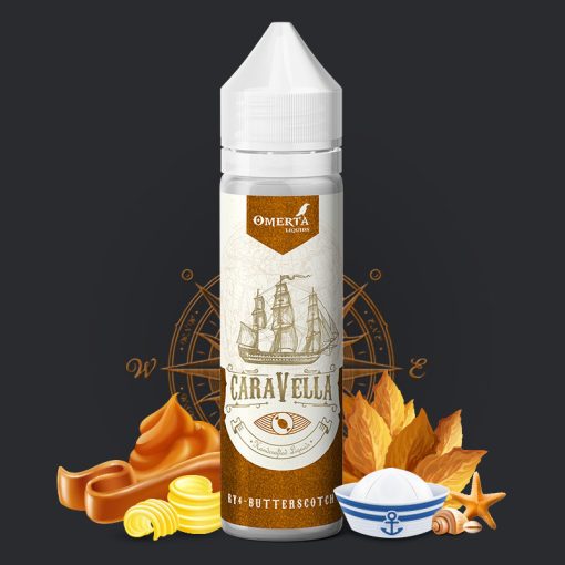 [Discontinued] Omerta Caravella RY4 Butterscotch 20ml longfill