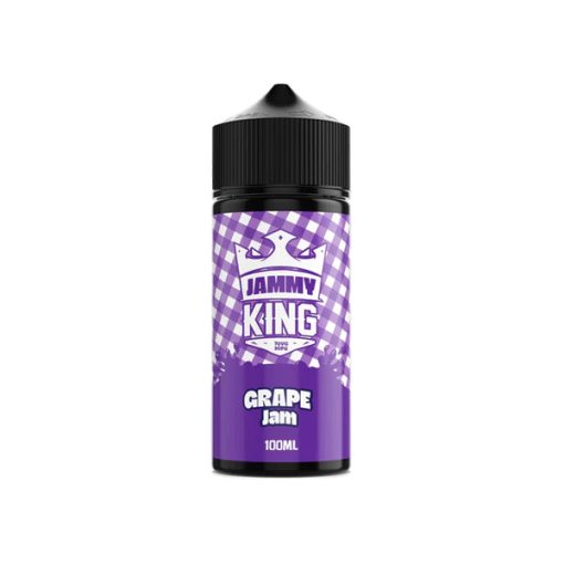 King E-Liquids Jammy King Grape Jam 100ml shortfill