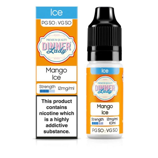 Dinner Lady Mango Ice 10ml 12mg/ml eliquid