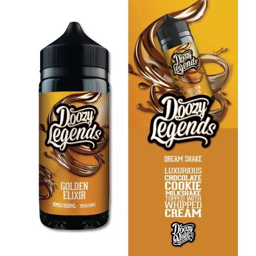 Doozy Vape Co Legends Golden Elixir 100ml shortfill