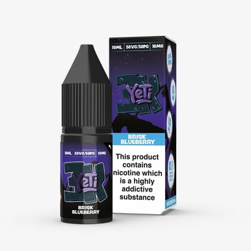 Yeti Brisk Blueberry 10ml 10mg/ml nikotinsó