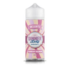 [Discontinued] Dinner Lady Strawberry Macaroon 40ml longfill